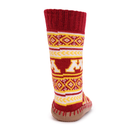Muk Luks Minnesota Golden Gophers GameDay Unisex Slipper Socks