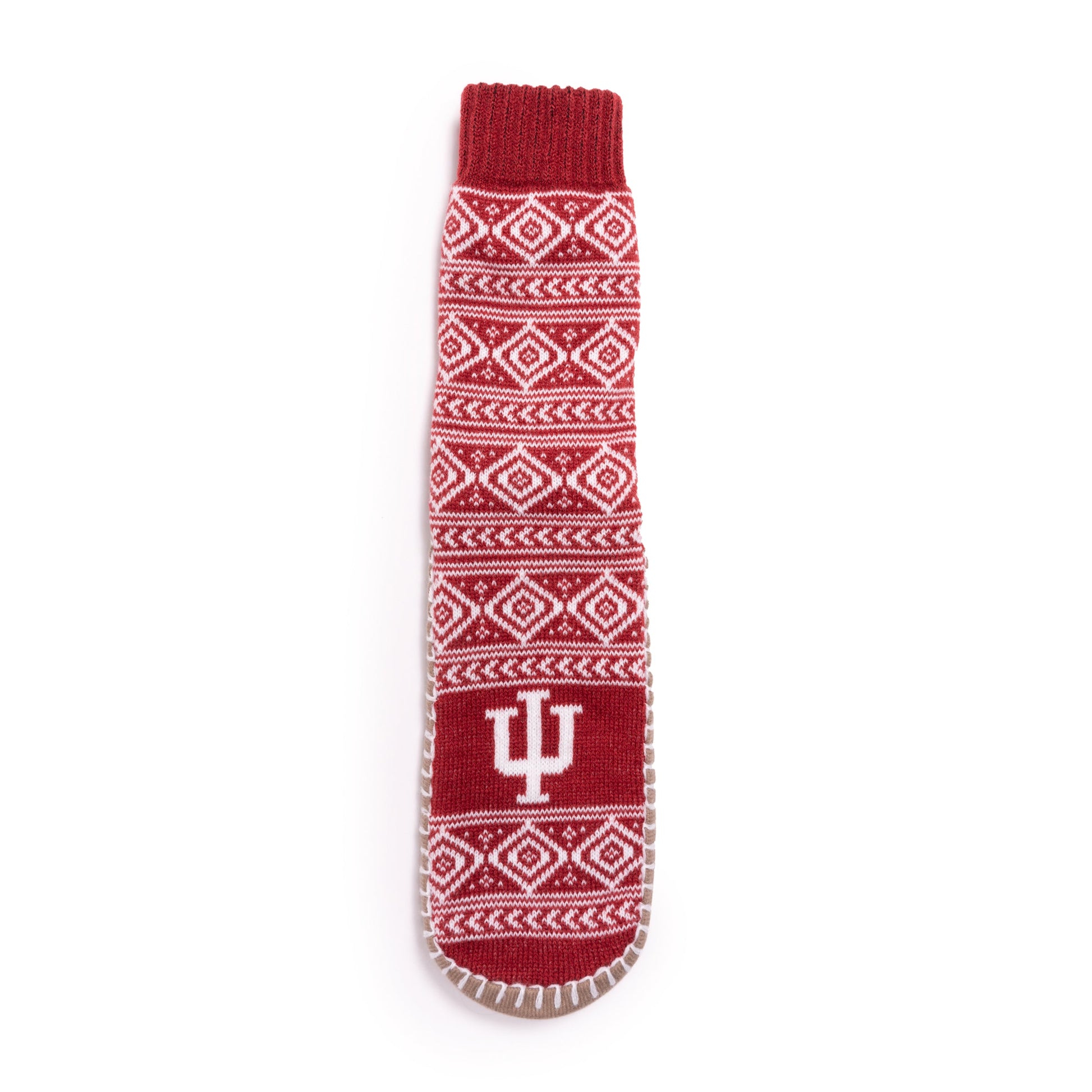 Muk Luks Indiana Hoosiers GameDay Unisex Slipper Socks