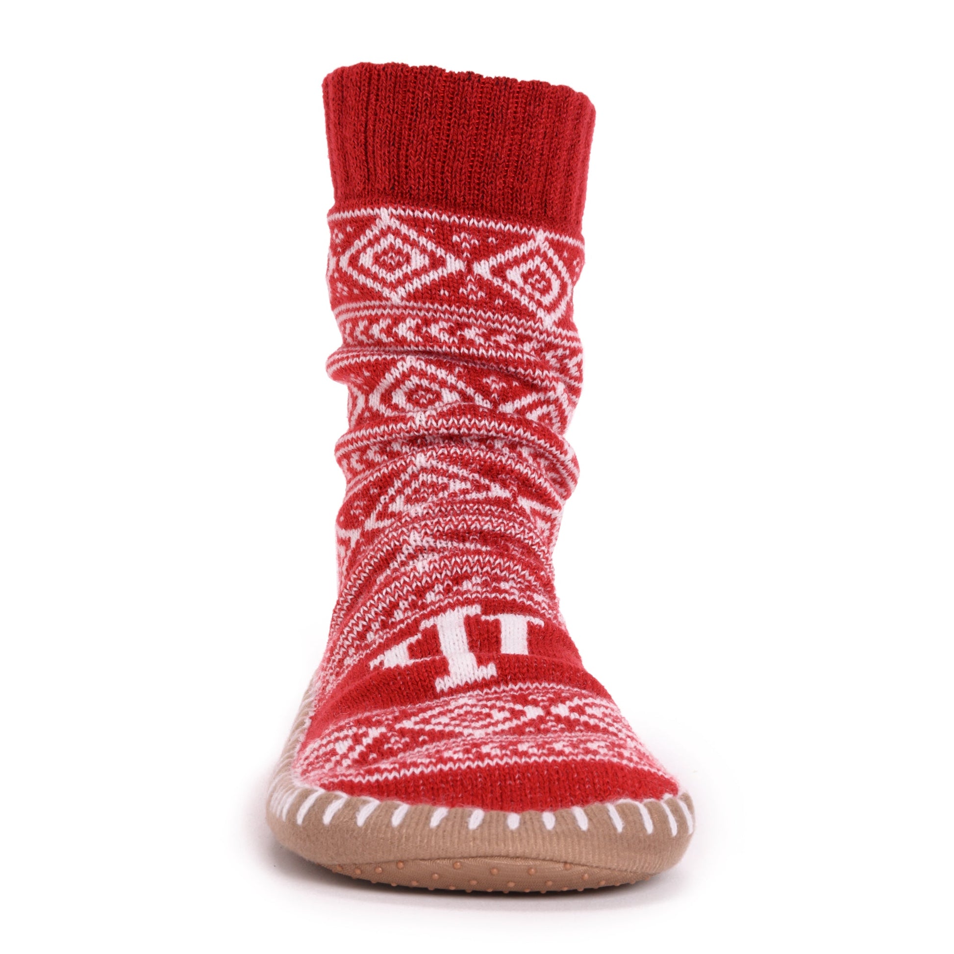 Muk Luks Indiana Hoosiers GameDay Unisex Slipper Socks