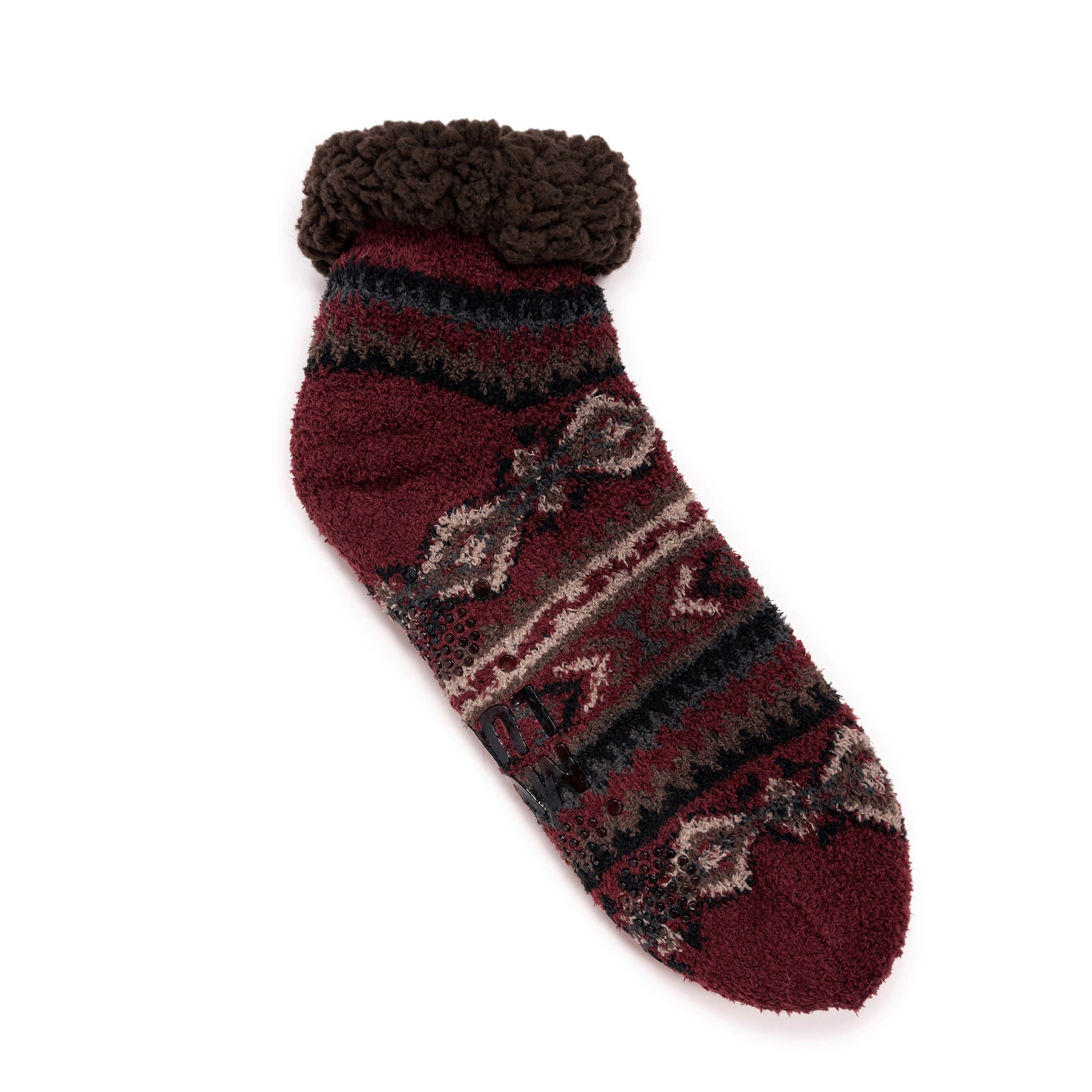 Muk Luks Cozy Ankle Cabin Sock