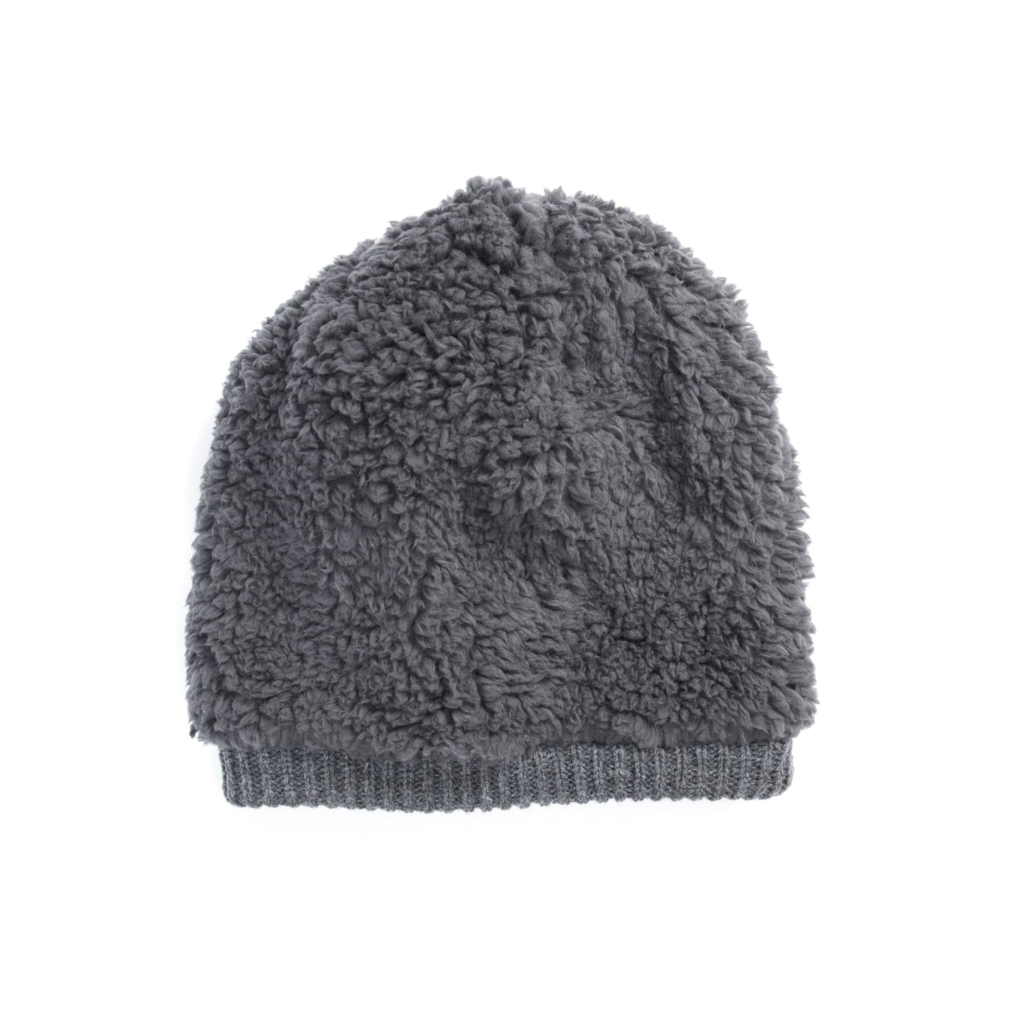 Muk Luks Faux Sherpa Lined Textured Beanie