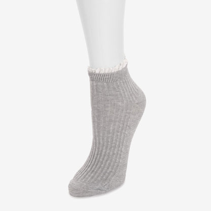 Muk Luks Insulated Ballerina Slippers Grey Snowflake