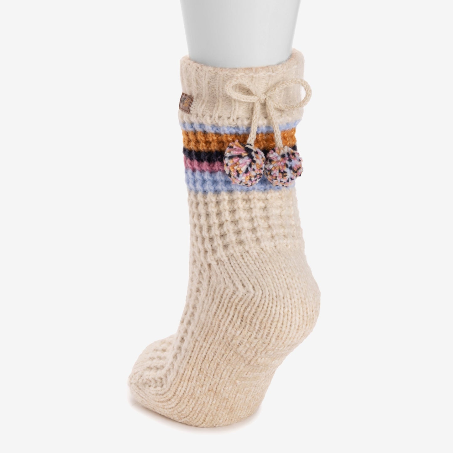 Muk Luks Luxe Waffle Short Cottage Sock