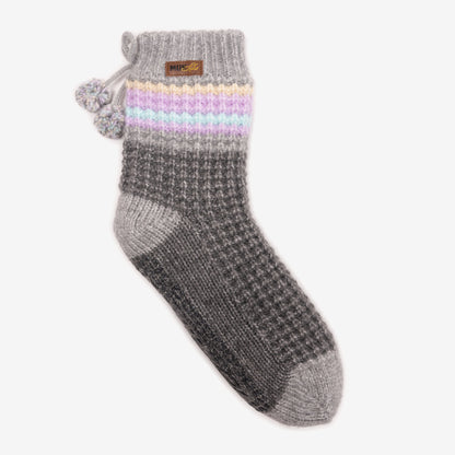 Muk Luks Luxe Waffle Short Cottage Sock