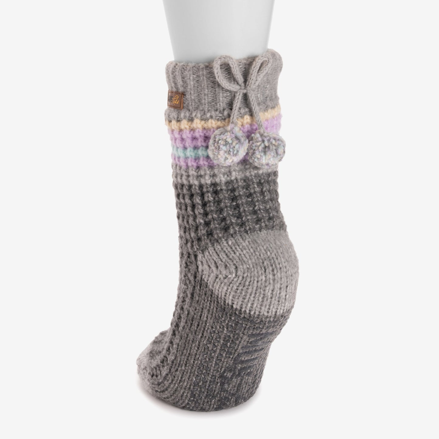 Muk Luks Luxe Waffle Short Cottage Sock