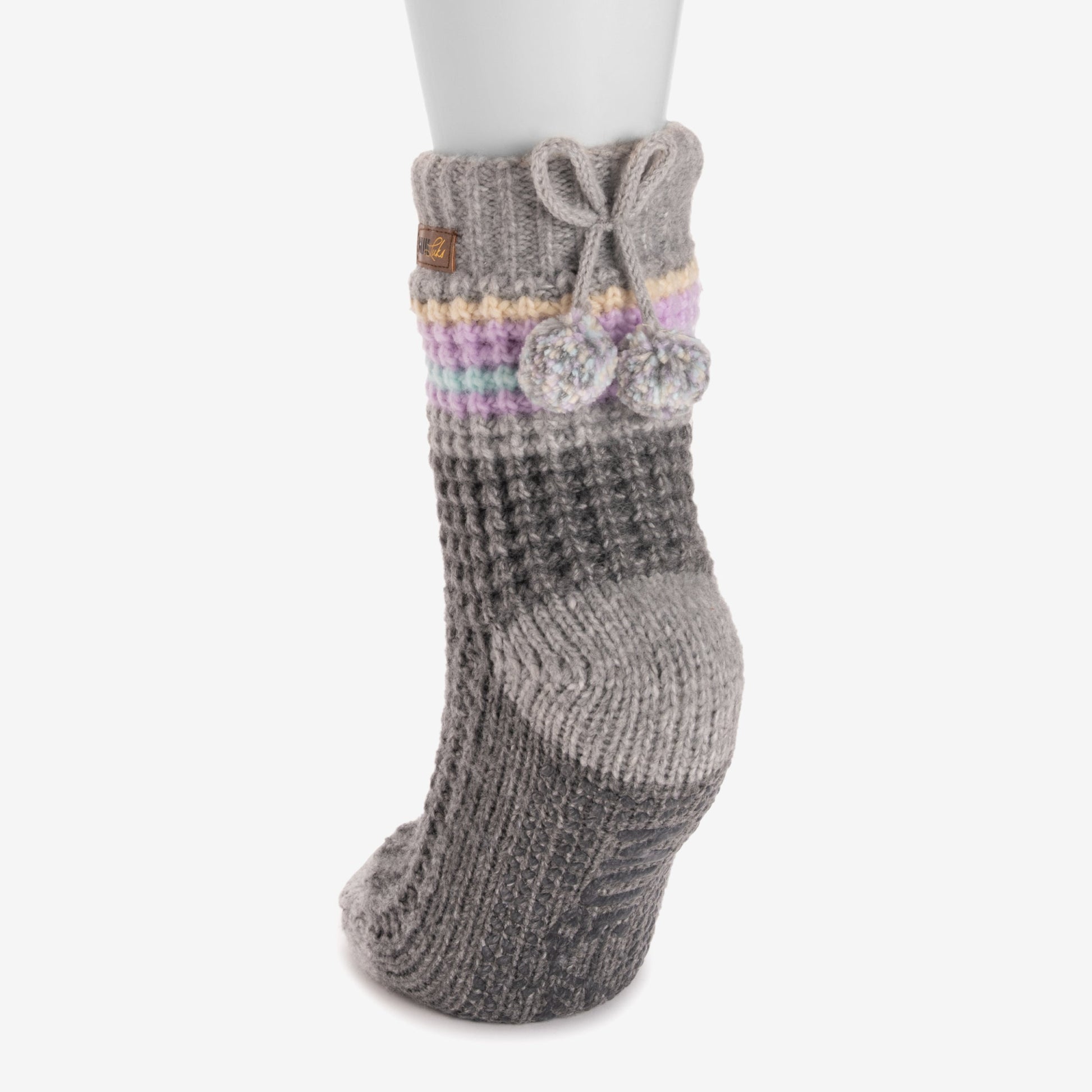 Muk Luks Luxe Waffle Short Cottage Sock
