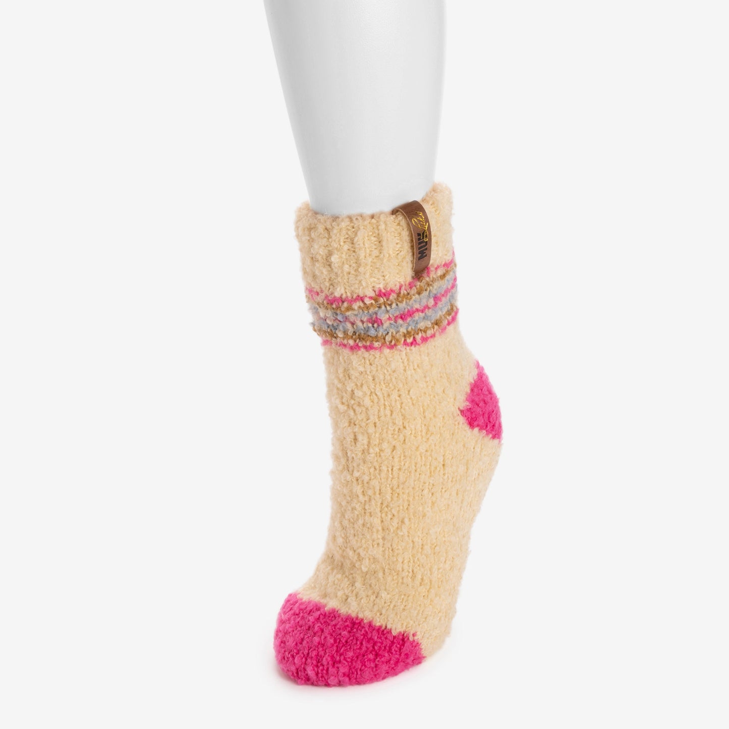 Muk Luks Luxe Boucle Short Cottage Sock