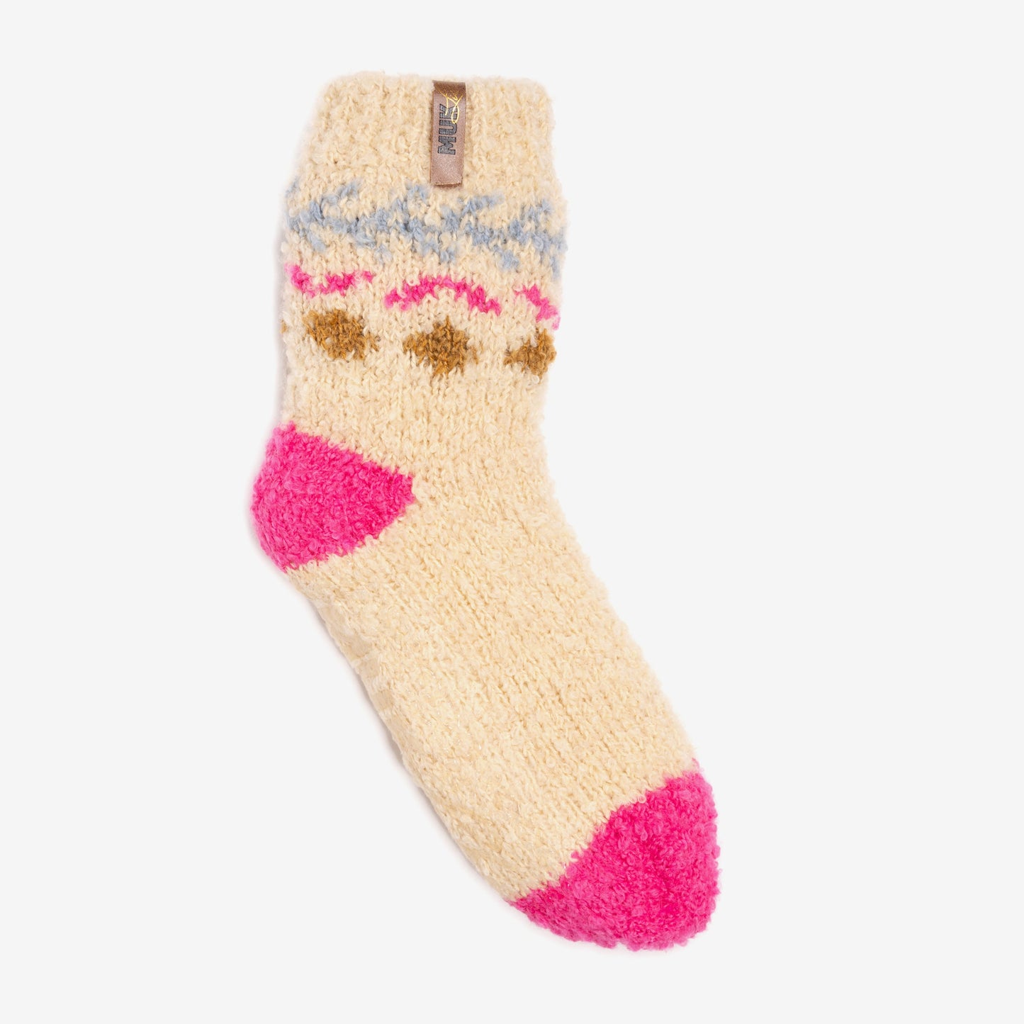 Muk Luks Luxe Boucle Short Cottage Sock