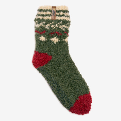 Muk Luks Luxe Boucle Short Cottage Sock
