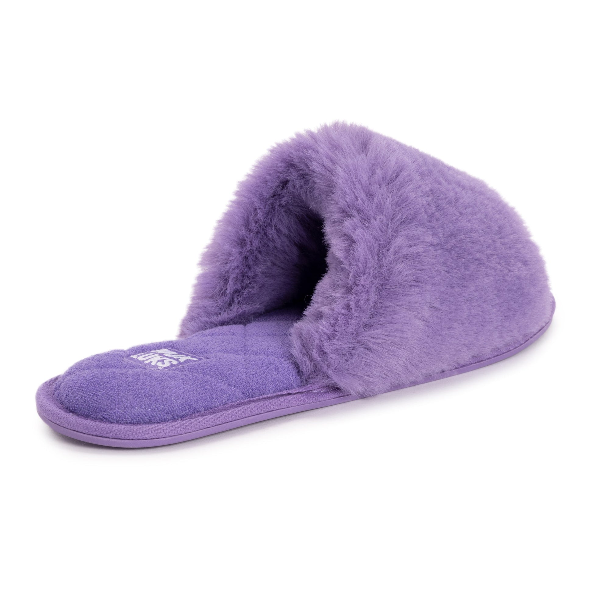 Muk Luks Faux Fur Sariah Slide Slipper