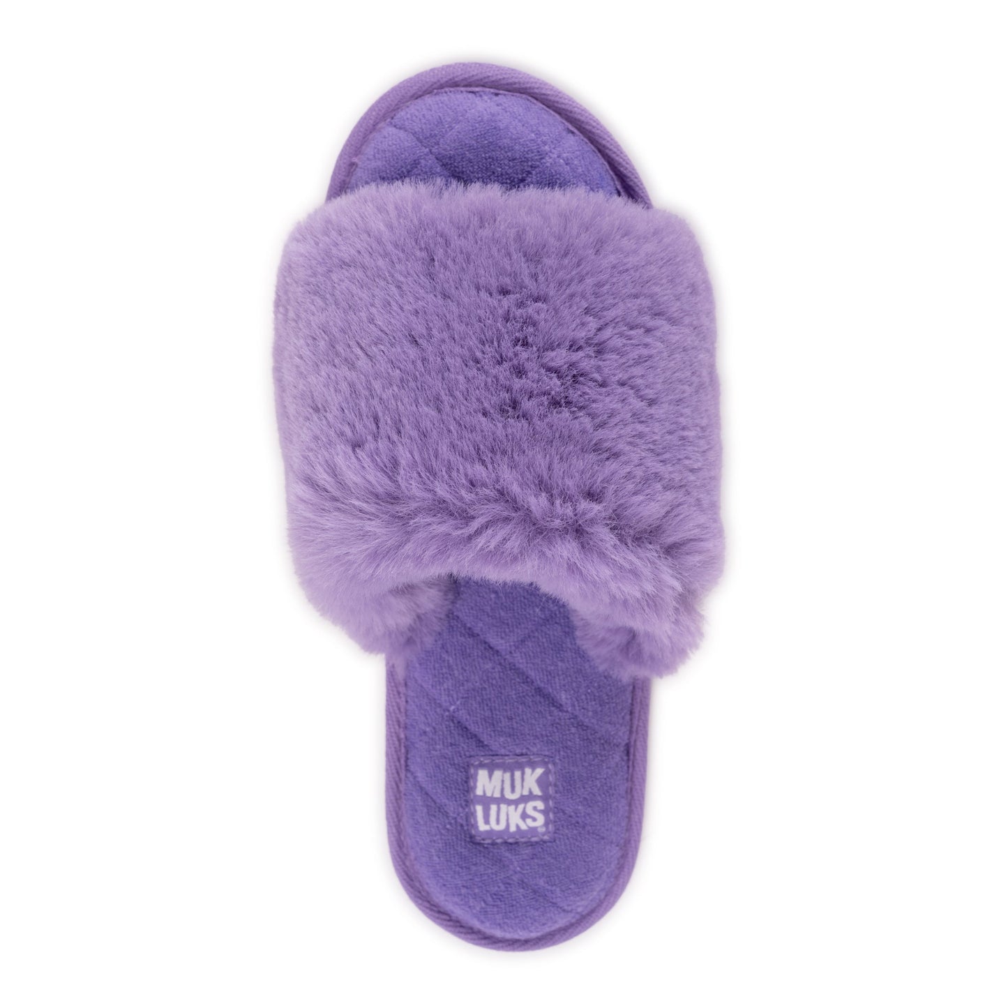 Muk Luks Faux Fur Sariah Slide Slipper