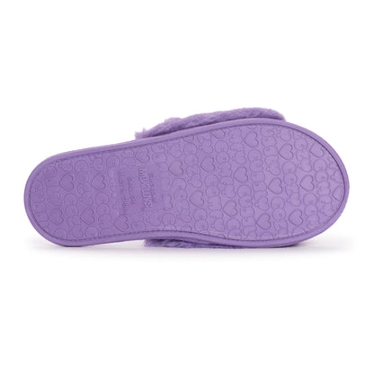 Muk Luks Faux Fur Sariah Slide Slipper
